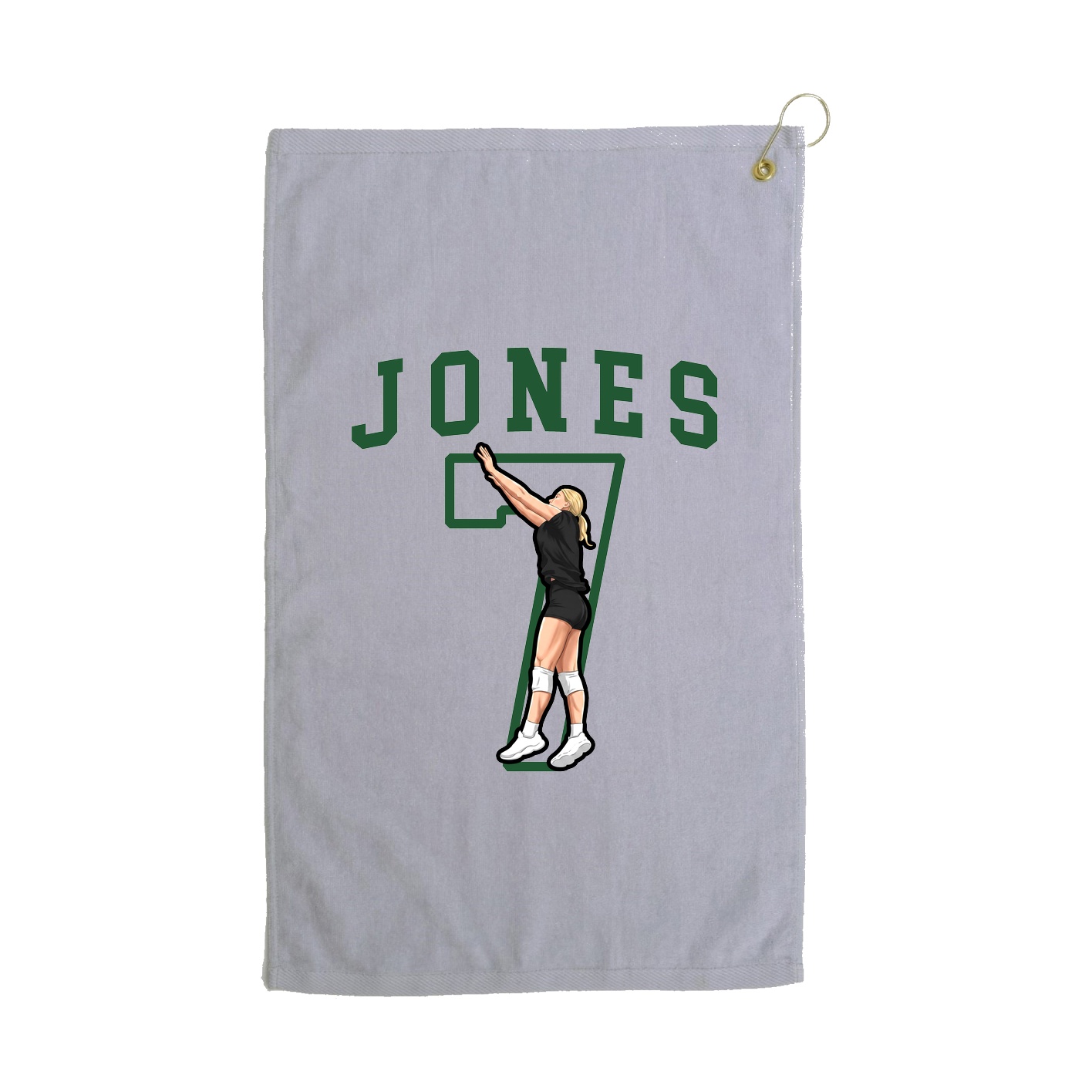 Golf Towel — Shirsey in Grey