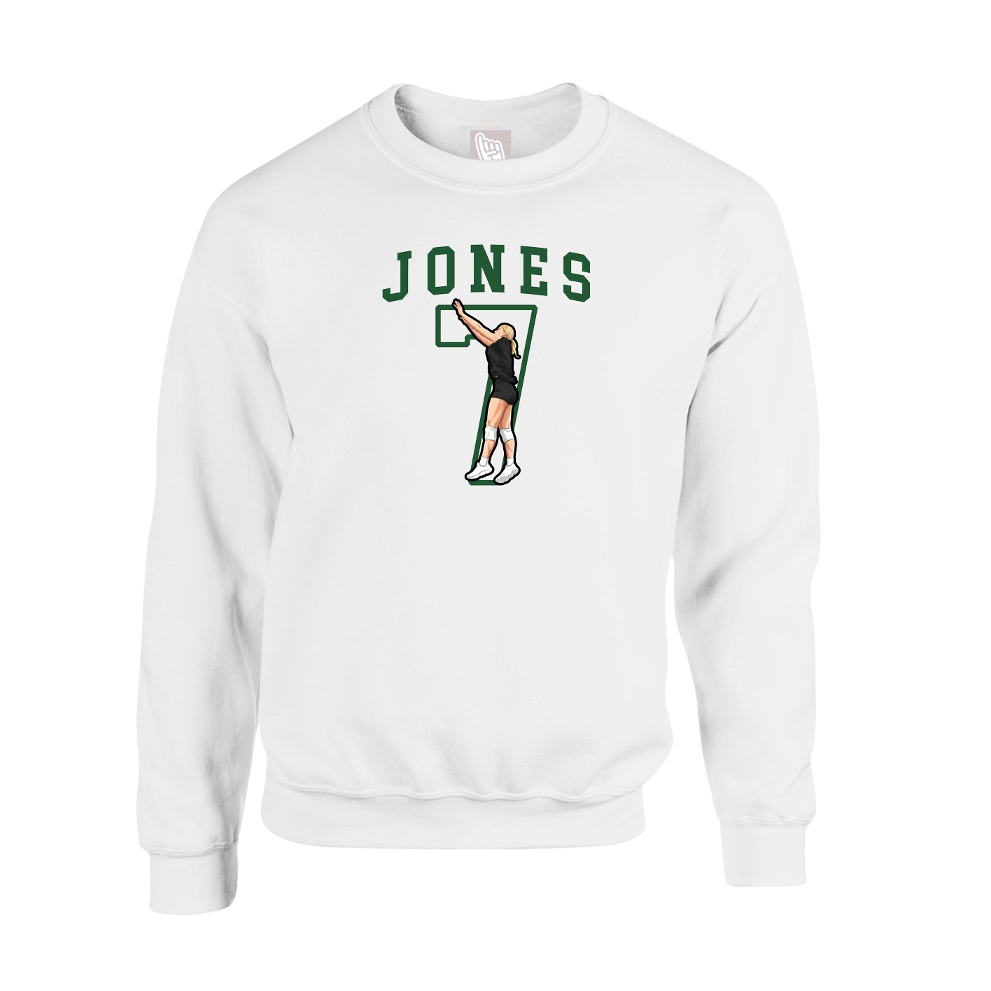 Fleece Crew — Shirsey in White