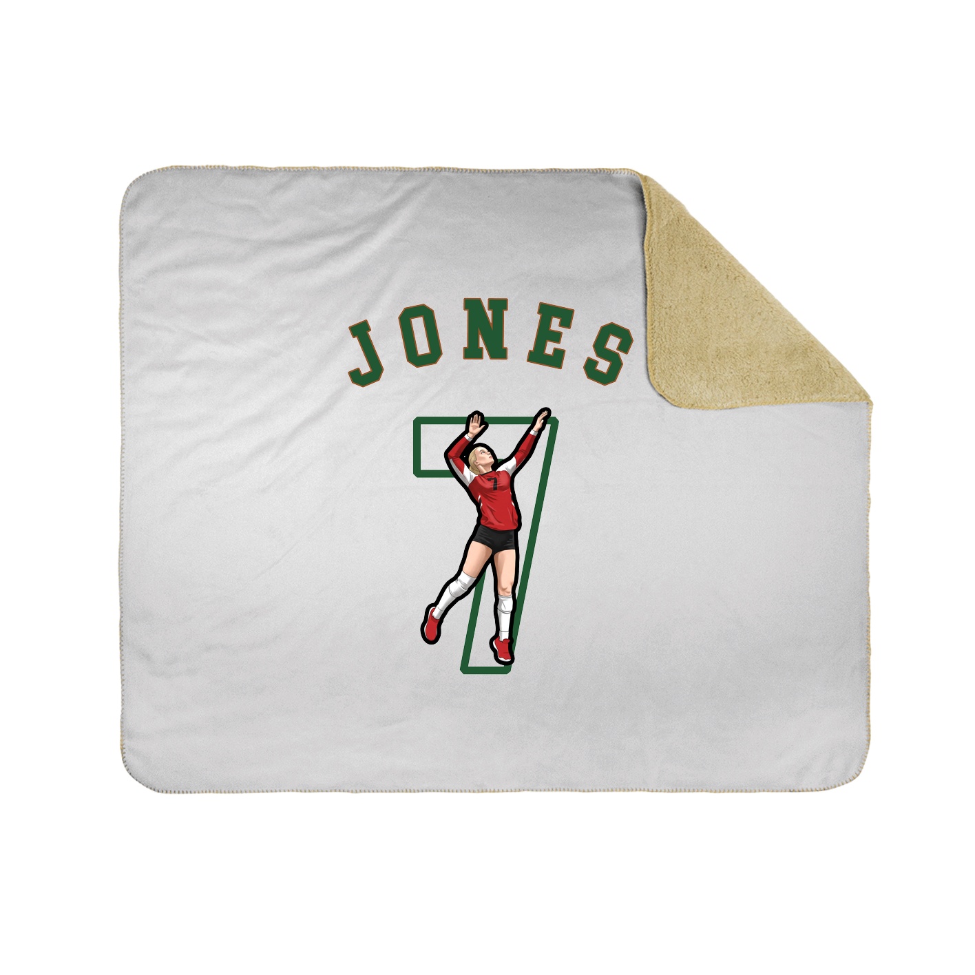 Throw Blanket — Shirsey Arch in White