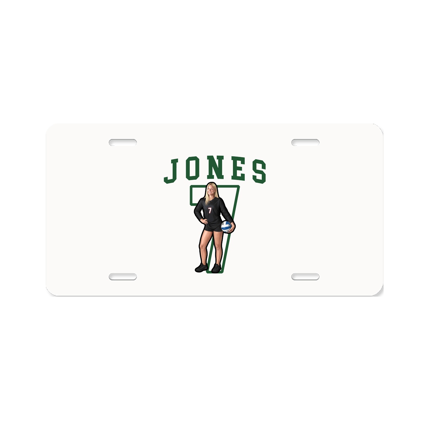 License Plate — Shirsey in Classic