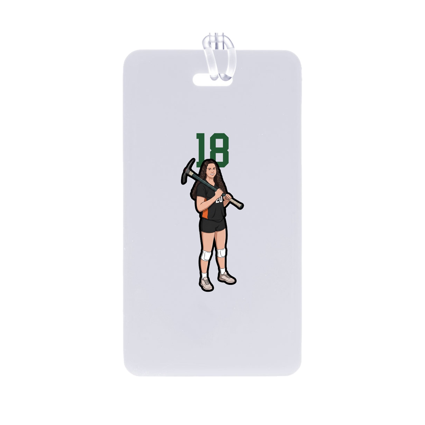 Bag Tag — Number Top in Classic