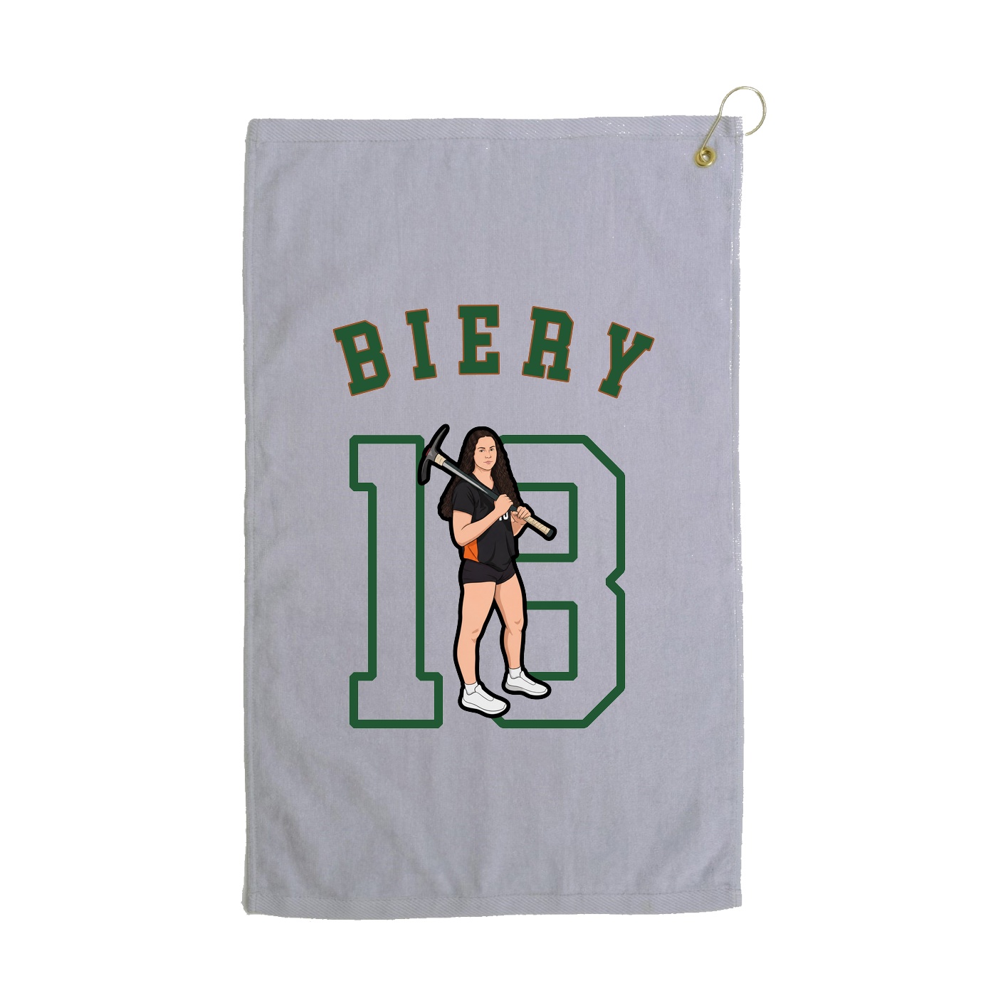 Golf Towel — Shirsey Arch in Grey