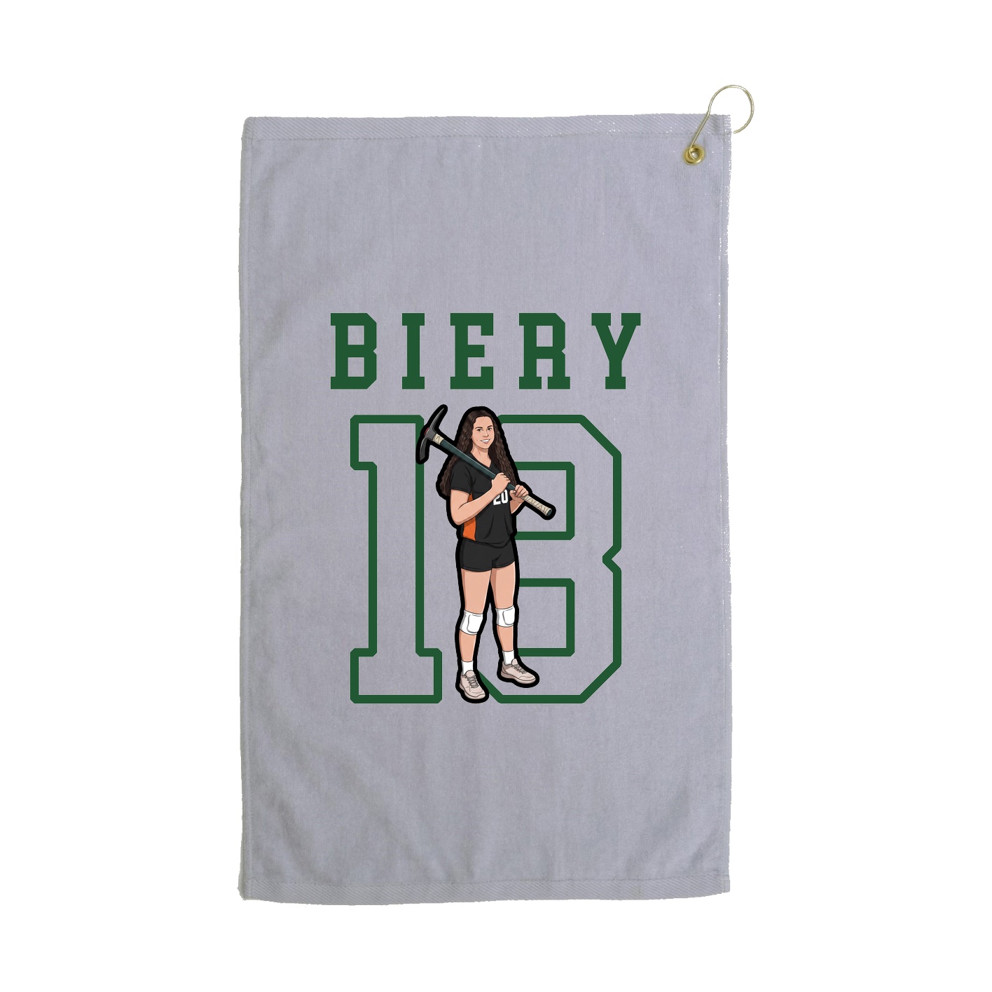 Golf Towel — Shirsey in Grey