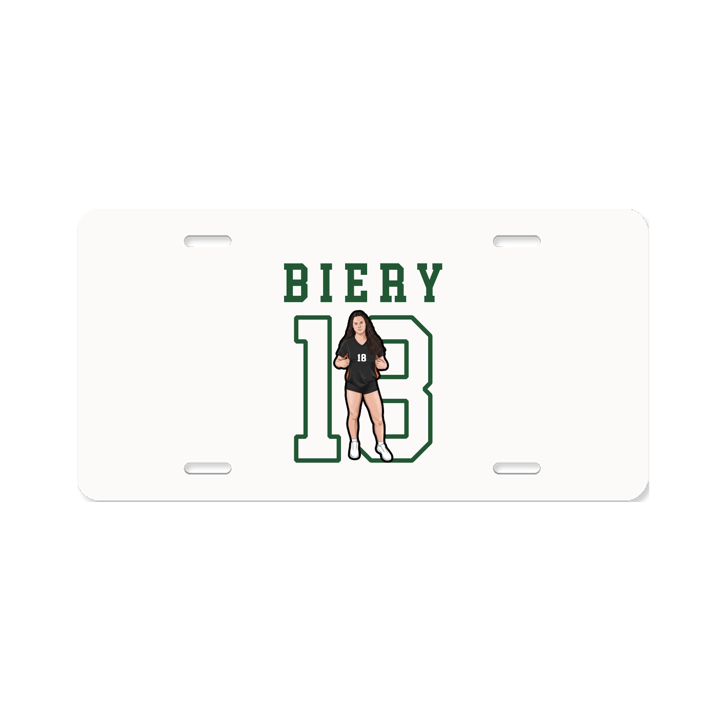 License Plate — Shirsey in Classic