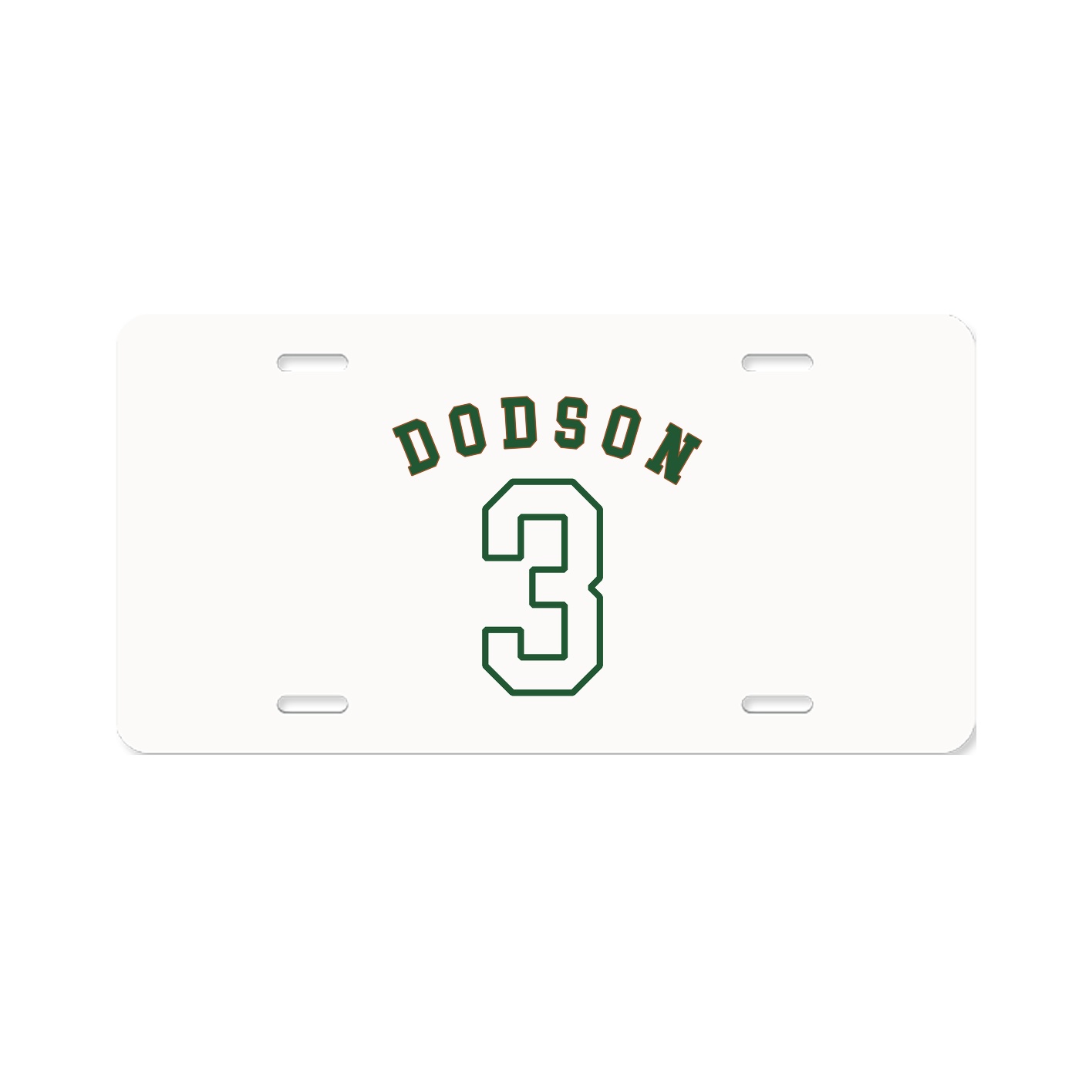 License Plate — Shirsey Arch in Classic