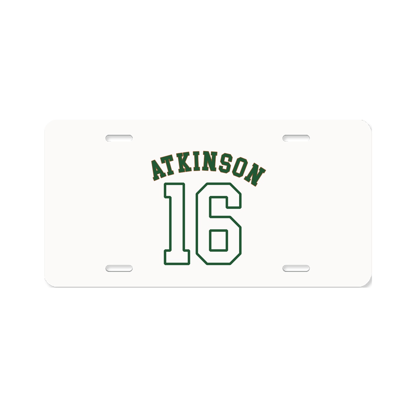 License Plate — Shirsey Arch in Classic