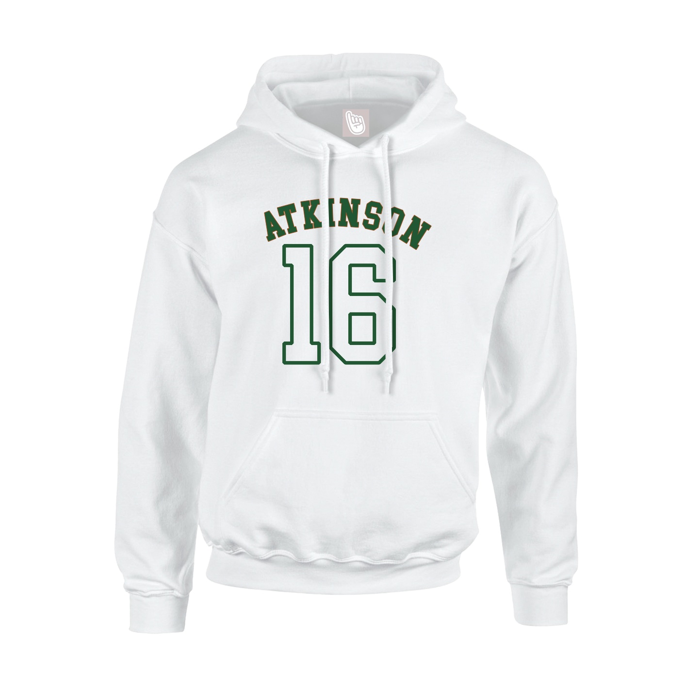 Hoodie — Shirsey Arch in White