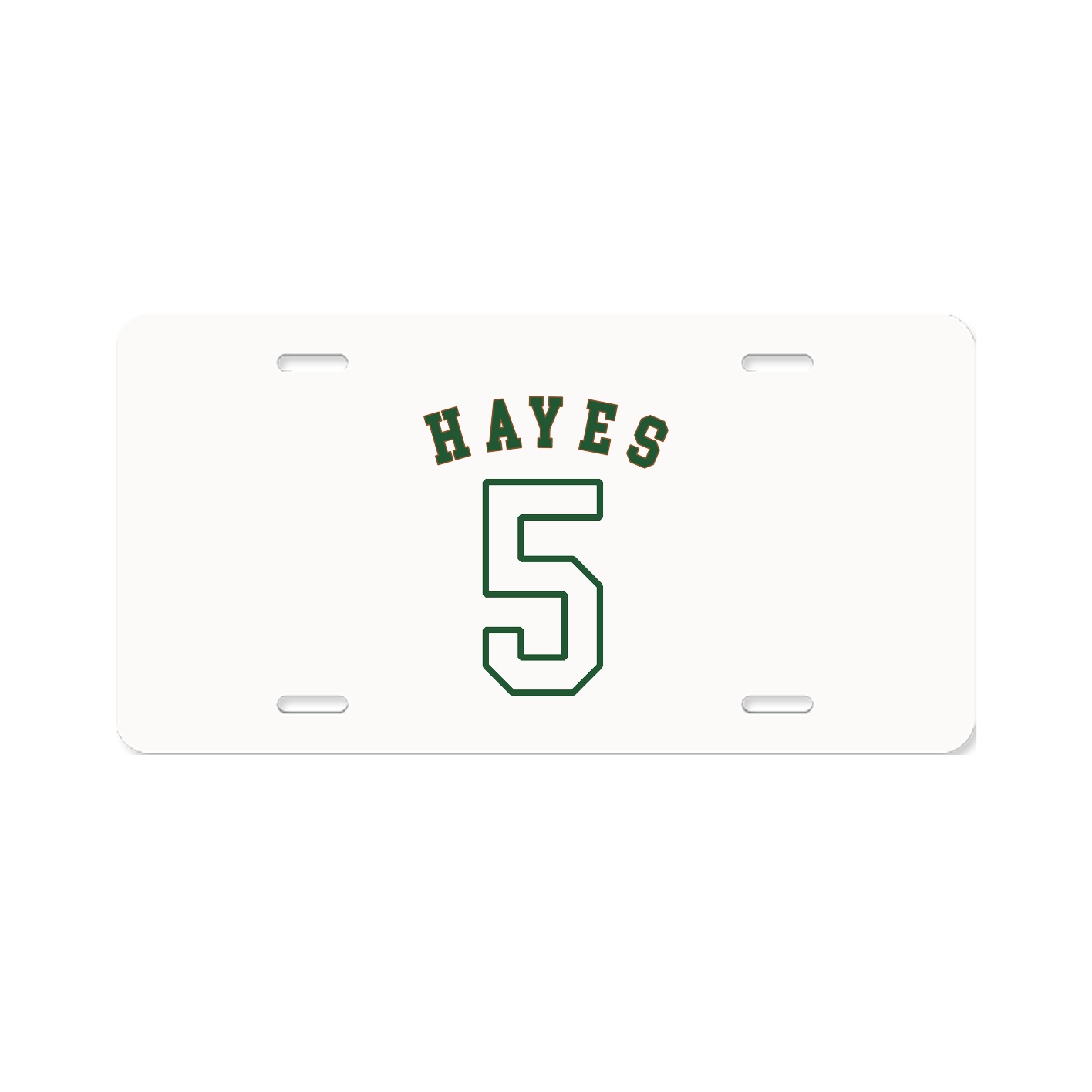 License Plate — Shirsey Arch in Classic
