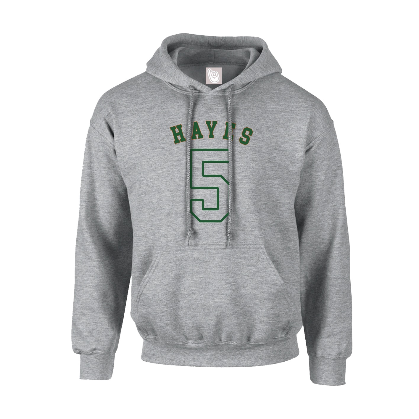 Youth Hoodie — Shirsey Arch in Grey