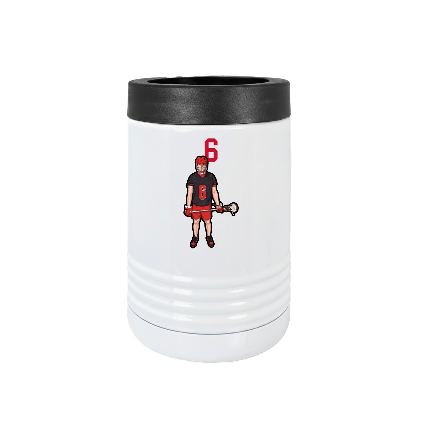 Beverage Holder — Number Top in White