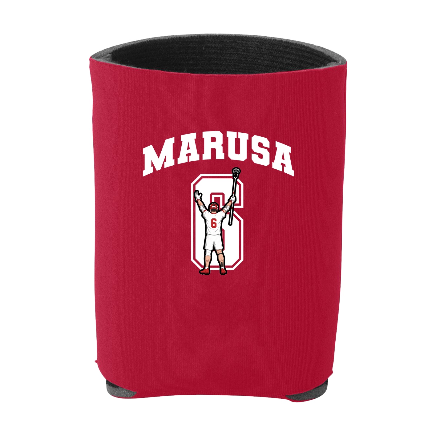 Can Holder — Number in Red