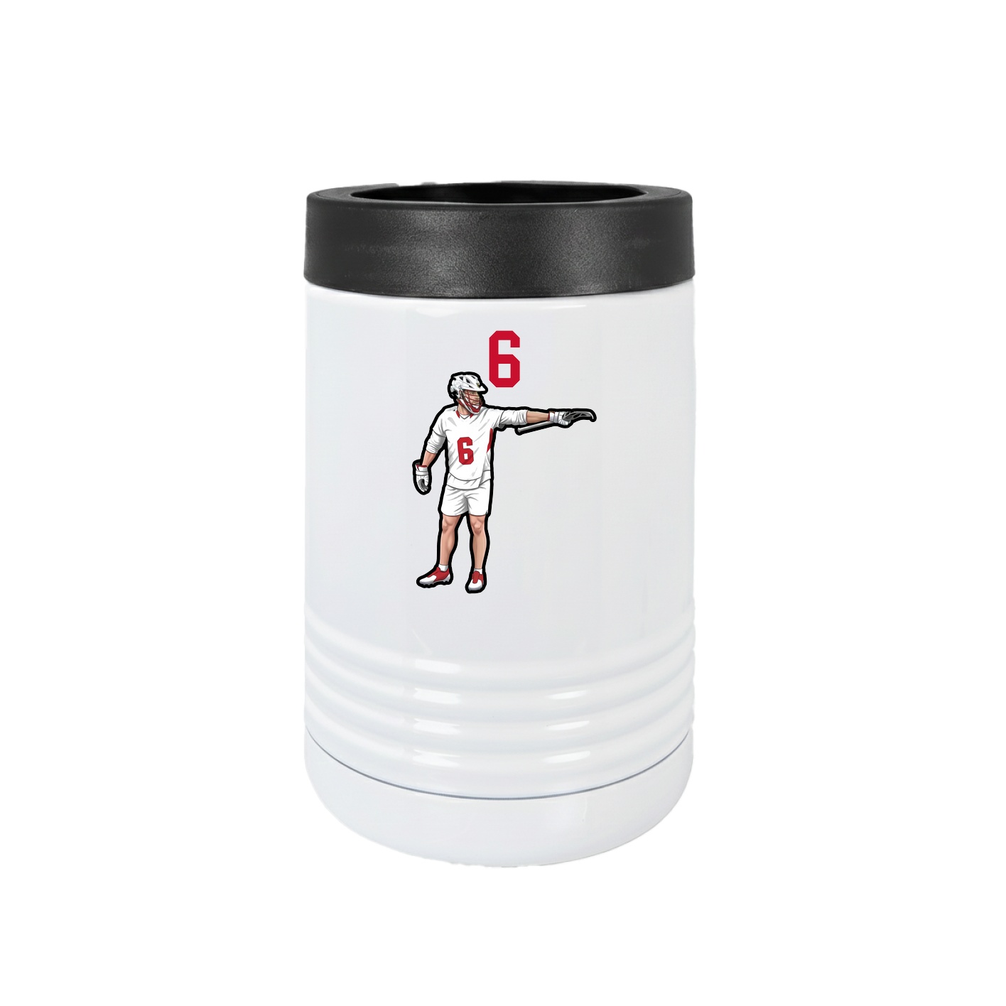 Beverage Holder — Number Top in White