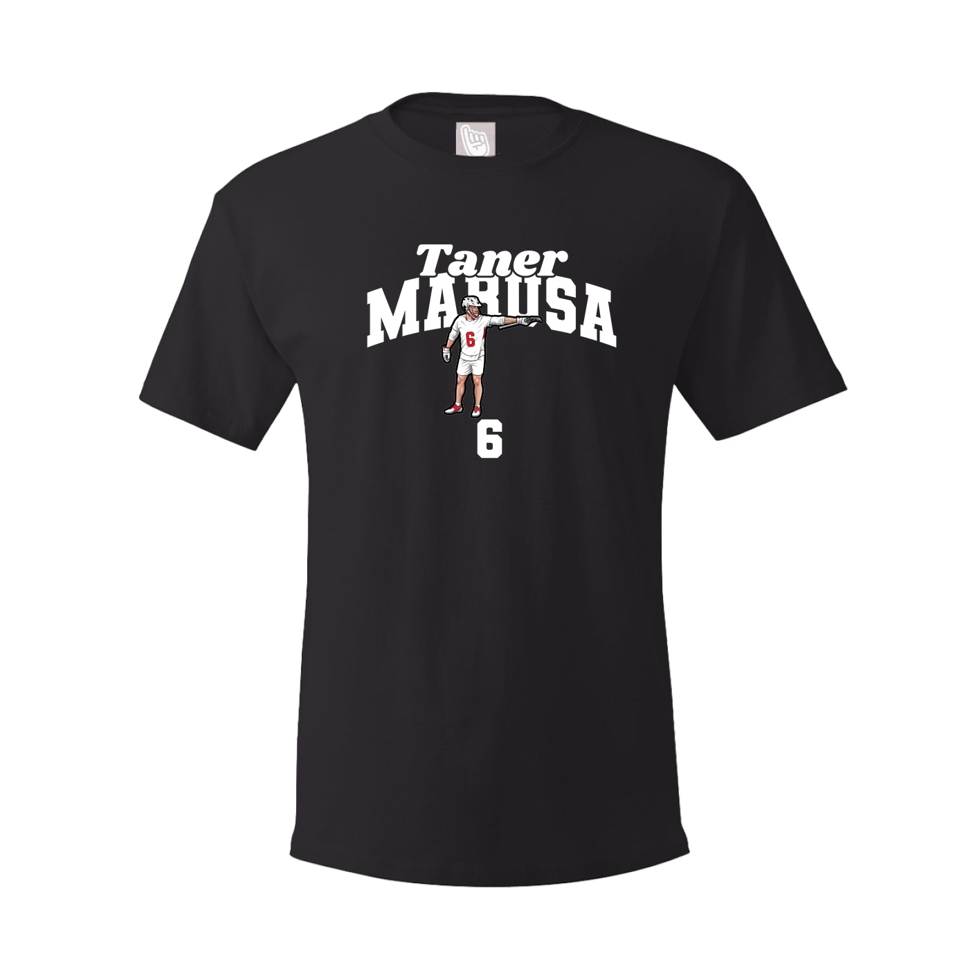 Tee — Signature Arch in Black
