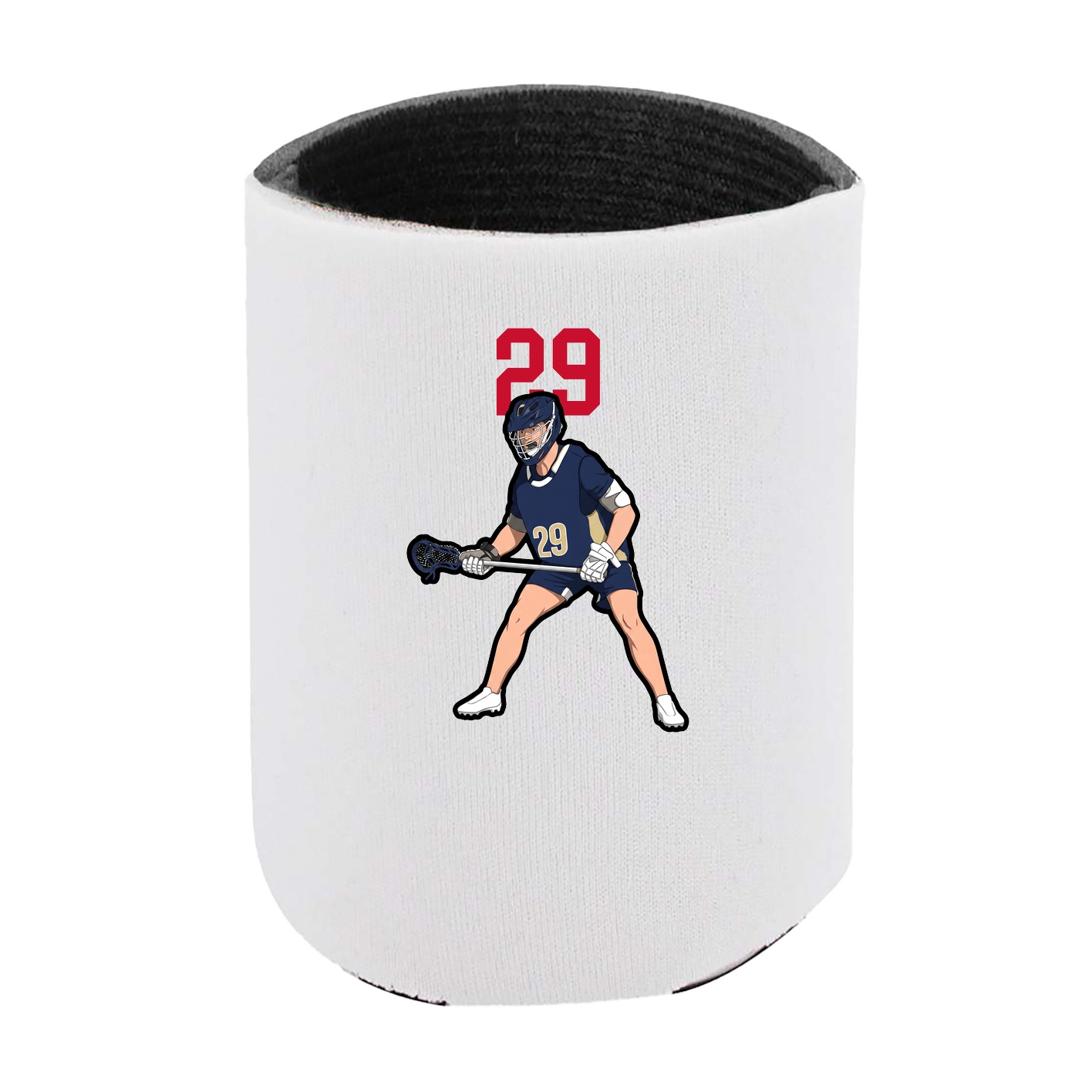 Can Holder — Number Top in White