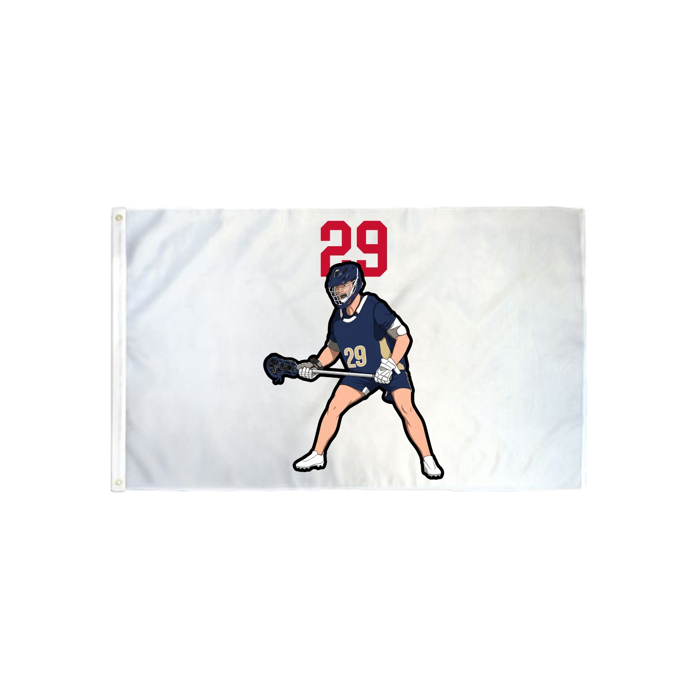 3x5 Flag — Number Top in Classic