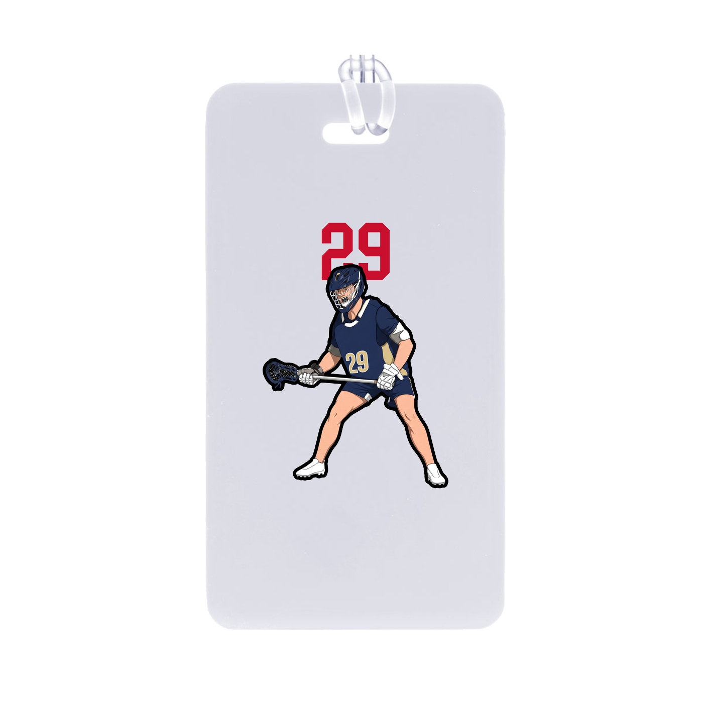 Bag Tag — Number Top in Classic