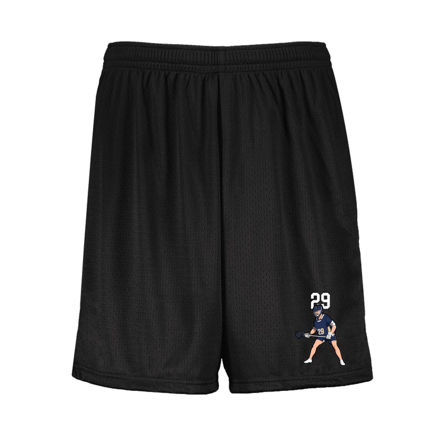 Shorts — Number Top in Black