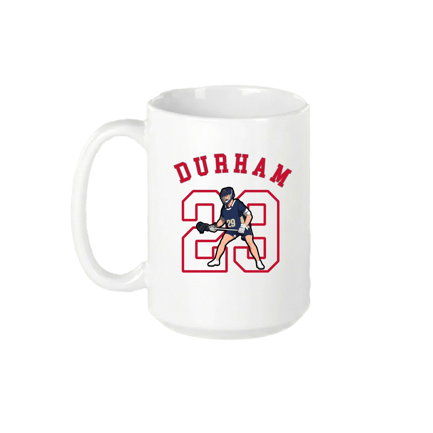 15oz Coffee Mug — Shirsey Arch in White