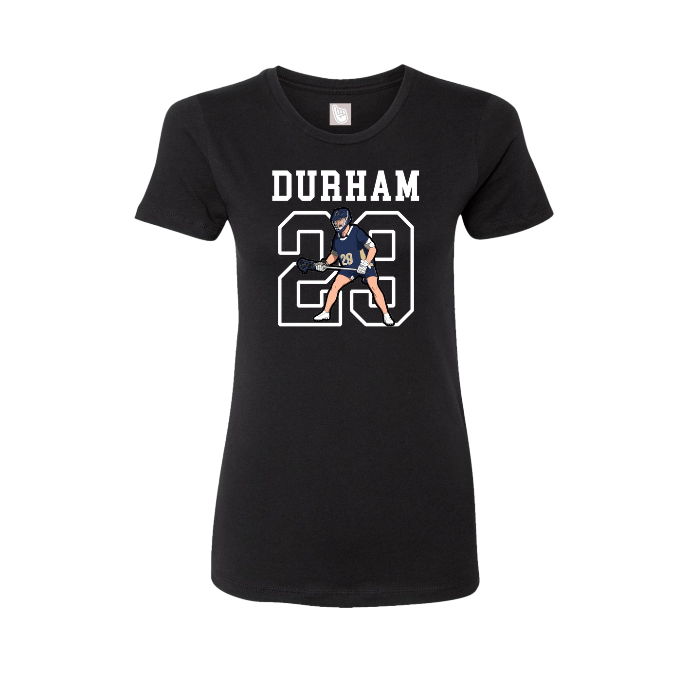Fitted Women's Tee — Shirsey in Black