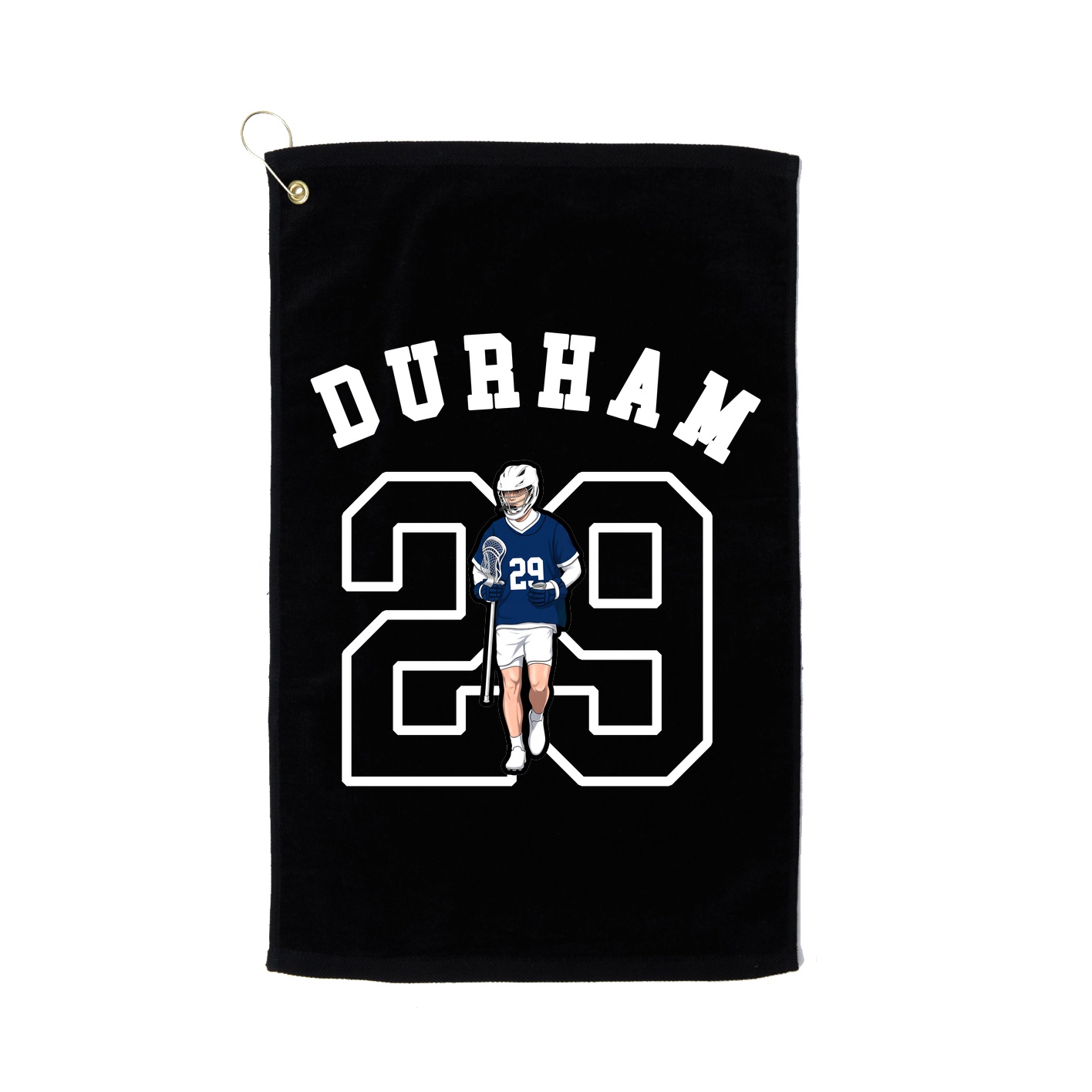 Golf Towel — Shirsey Arch in Black