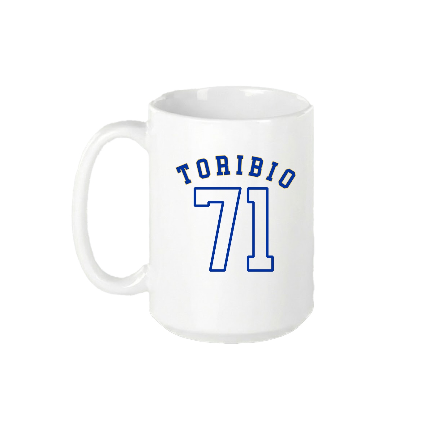15oz Coffee Mug — Shirsey Arch in White
