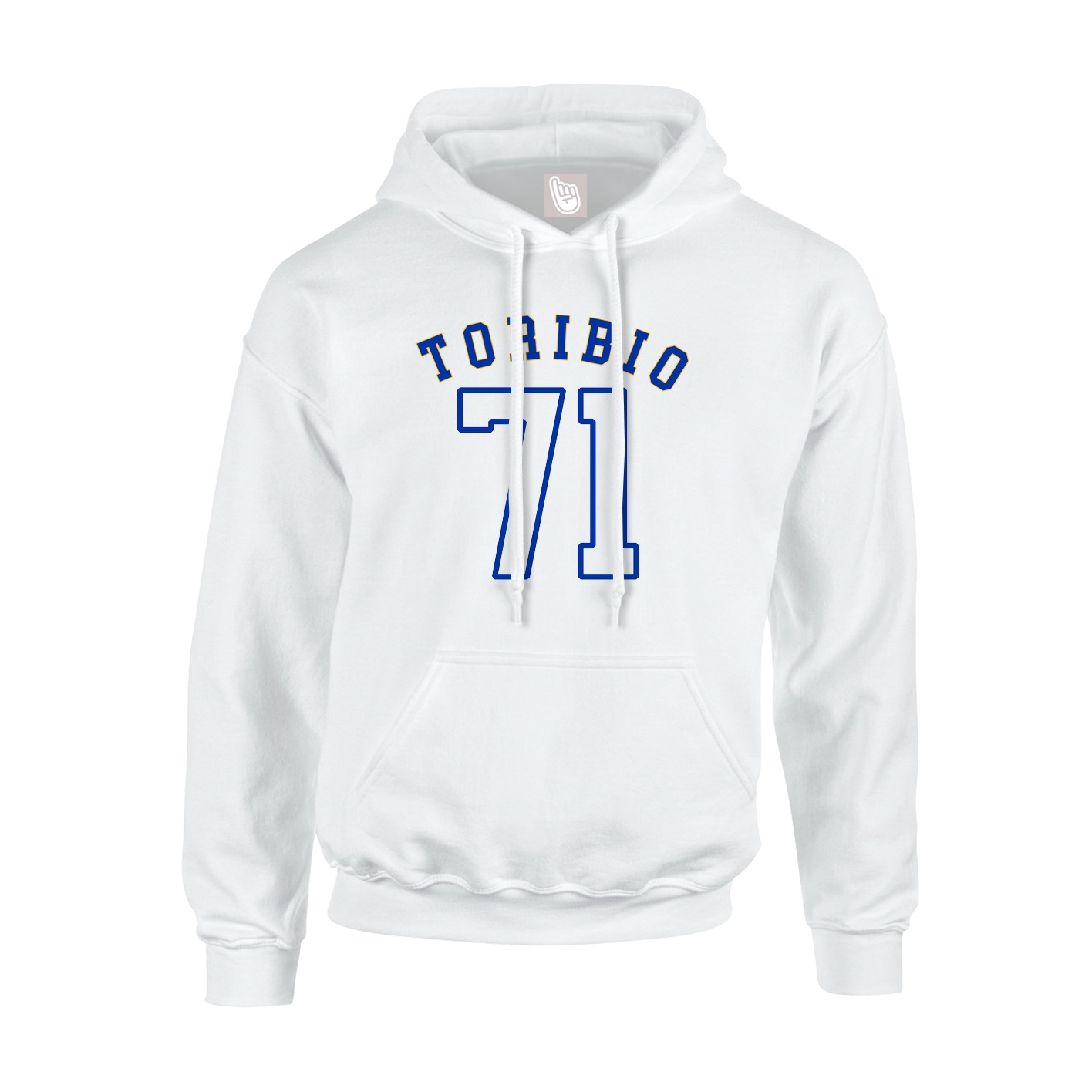 Hoodie — Shirsey Arch in White
