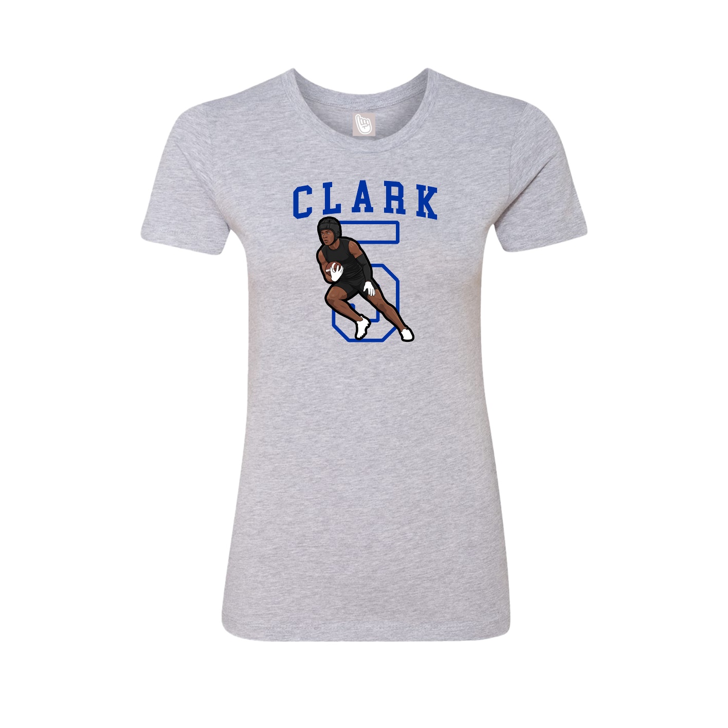 Fitted Women's Tee — Shirsey in Grey
