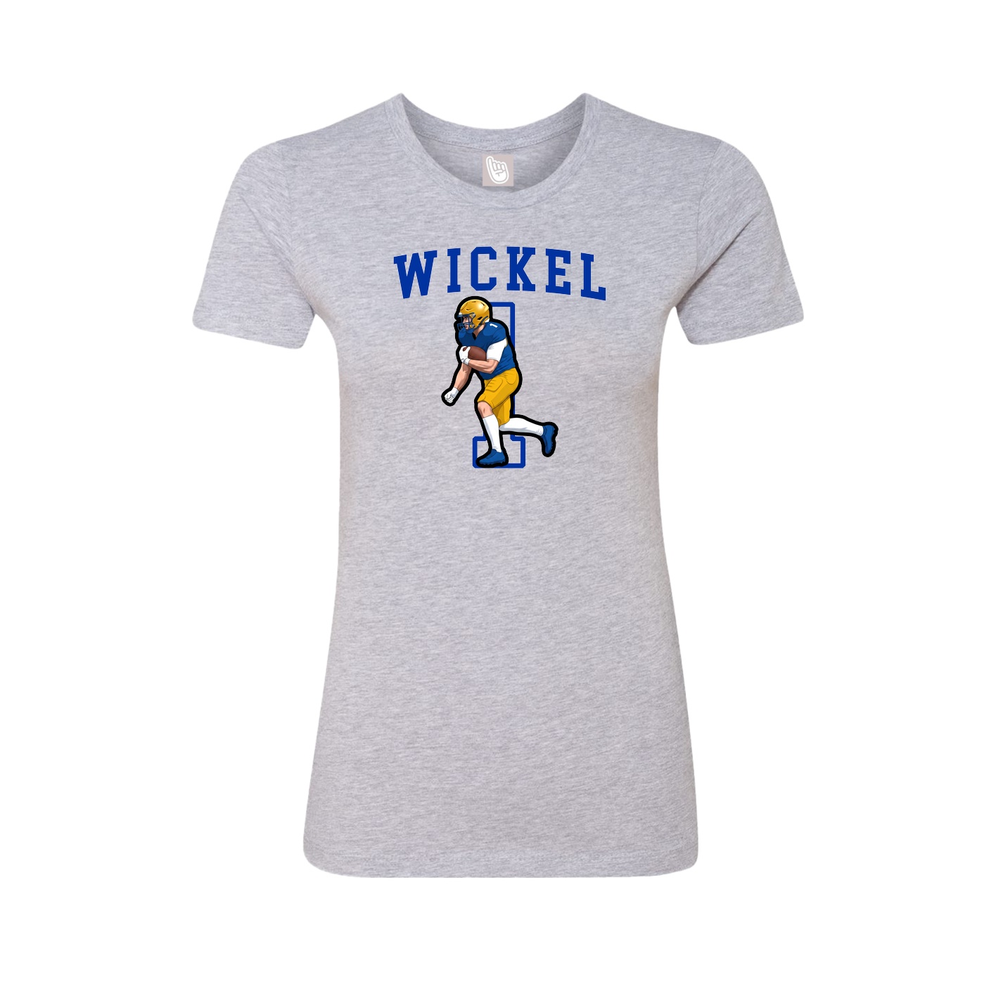 Fitted Women's Tee — Shirsey in Grey