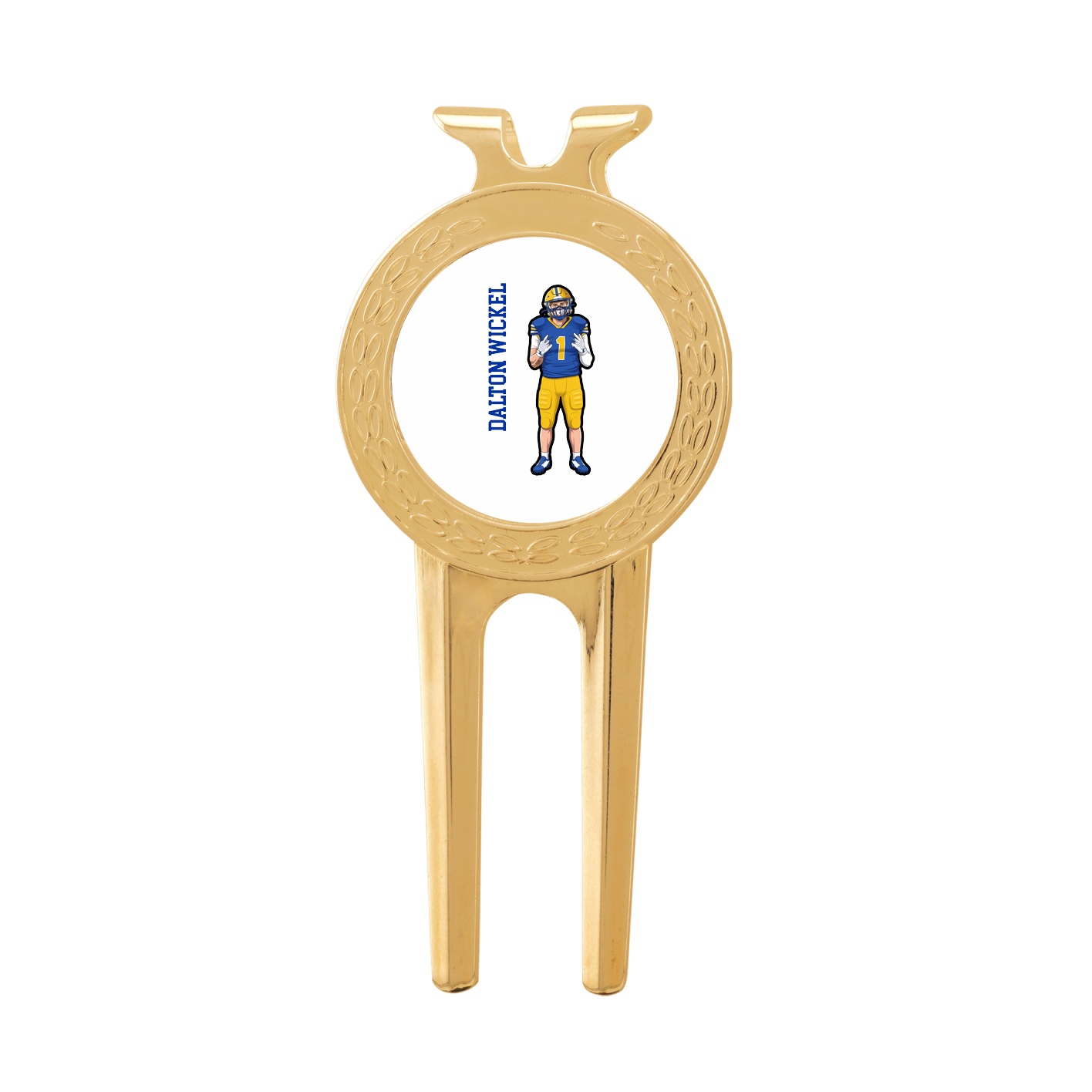 Divot Tool with Ball Marker — Name Vertical in Classic