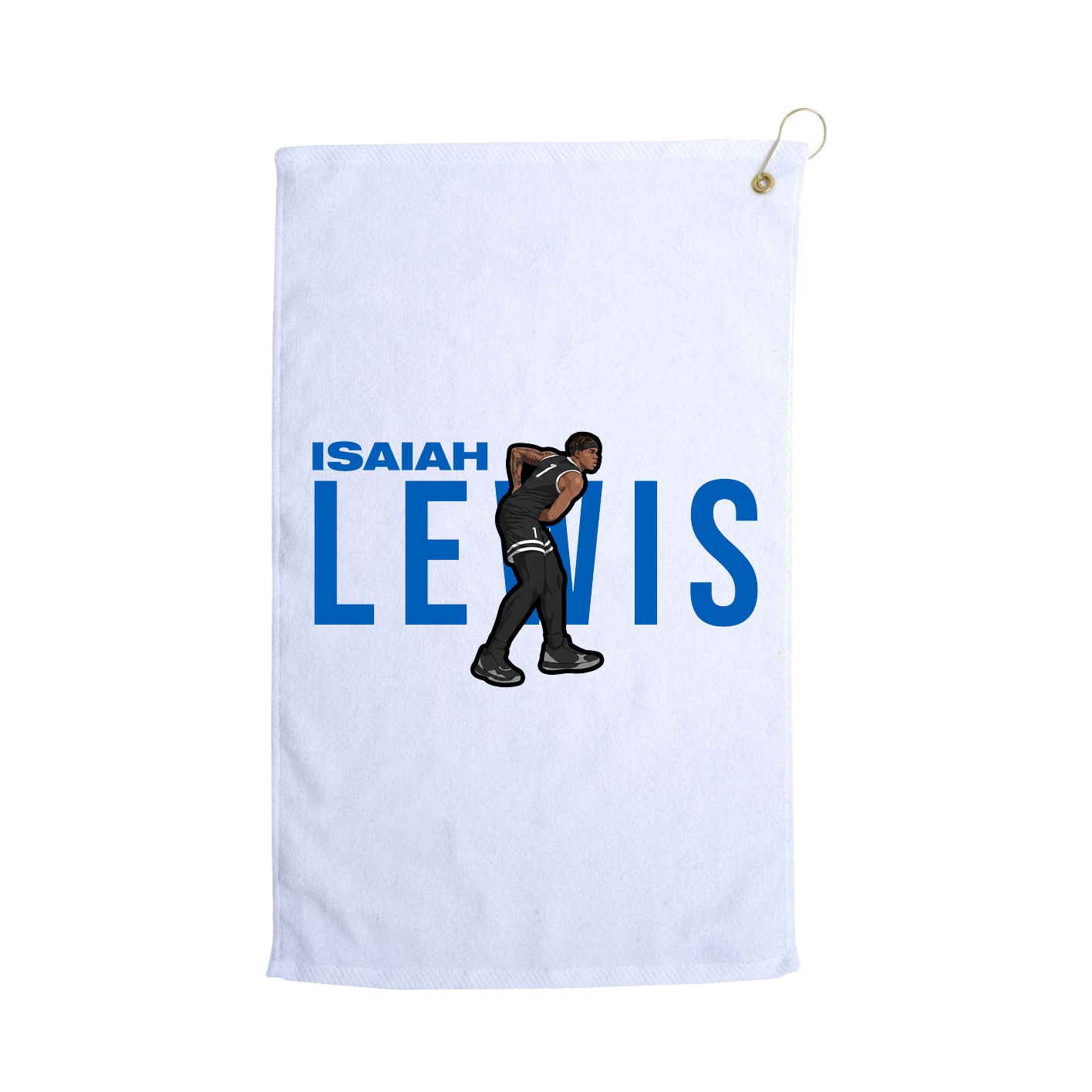 Golf Towel — Player Name in White