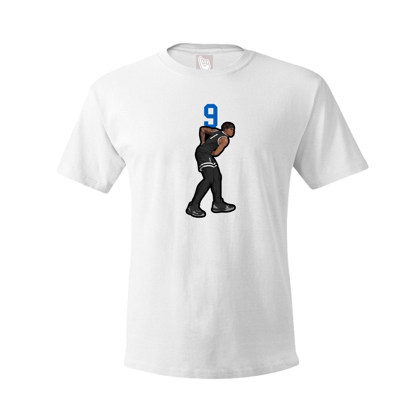Tee — Number Top in White