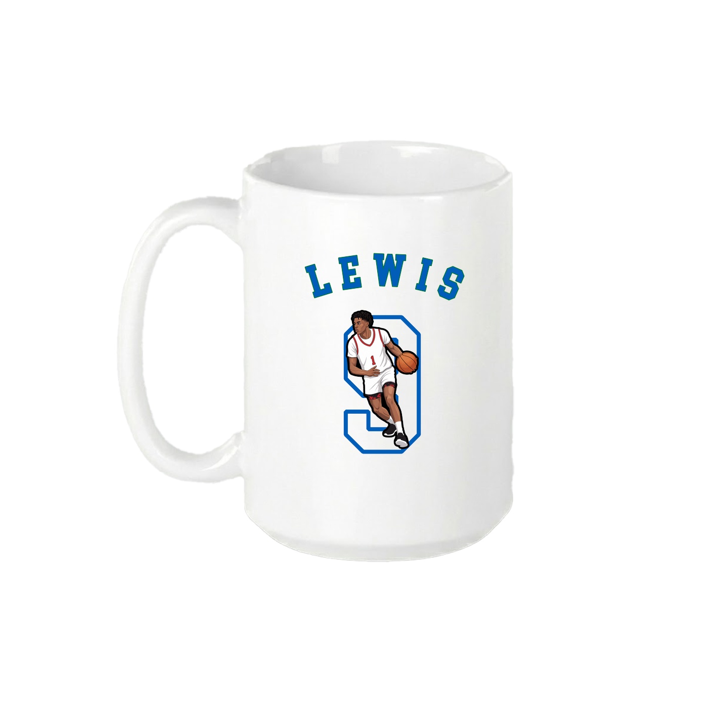 15oz Coffee Mug — Shirsey Arch in White