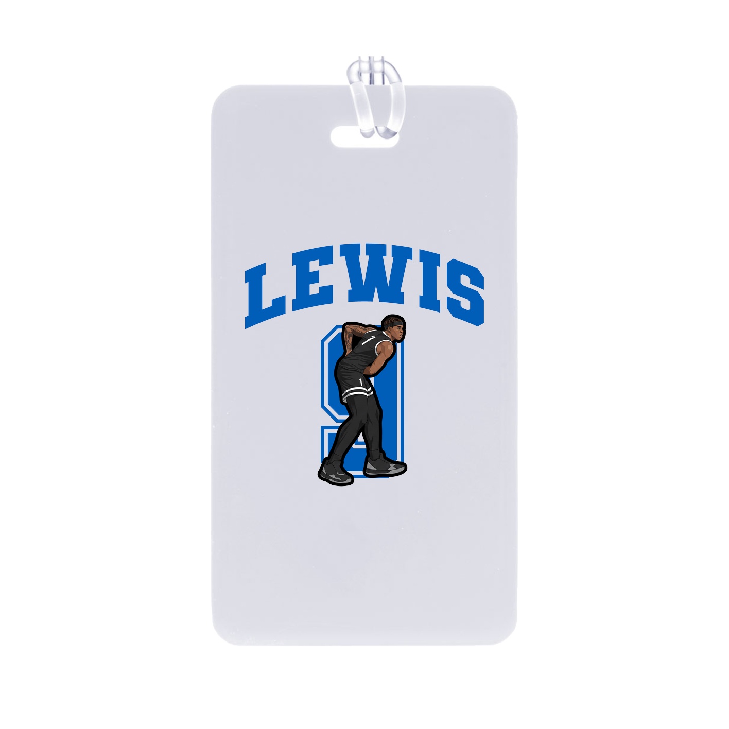 Bag Tag — Number in Classic
