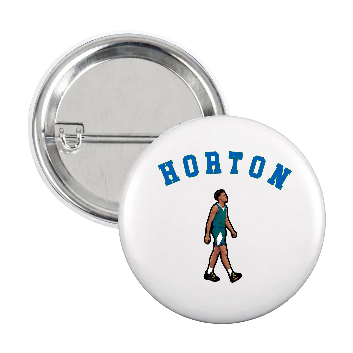 Game Day Button — Shirsey Arch in White
