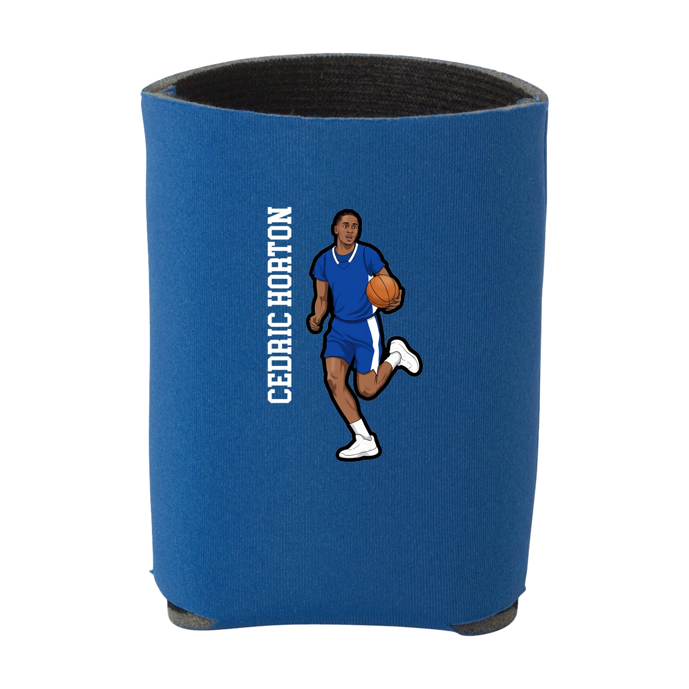Can Holder — Name Vertical in Royal