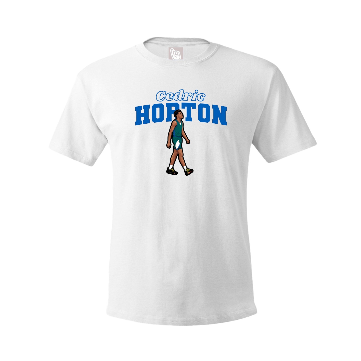 Tee — Name Arch in White