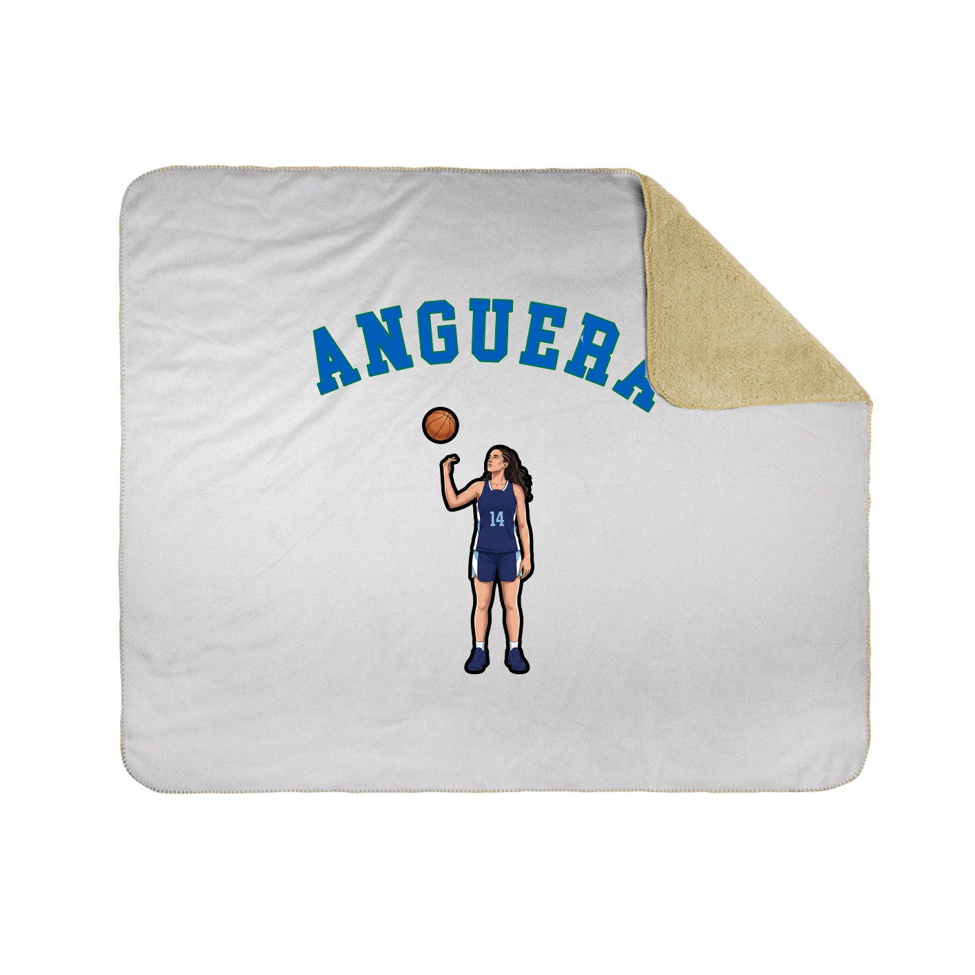 Throw Blanket — Shirsey Arch in White