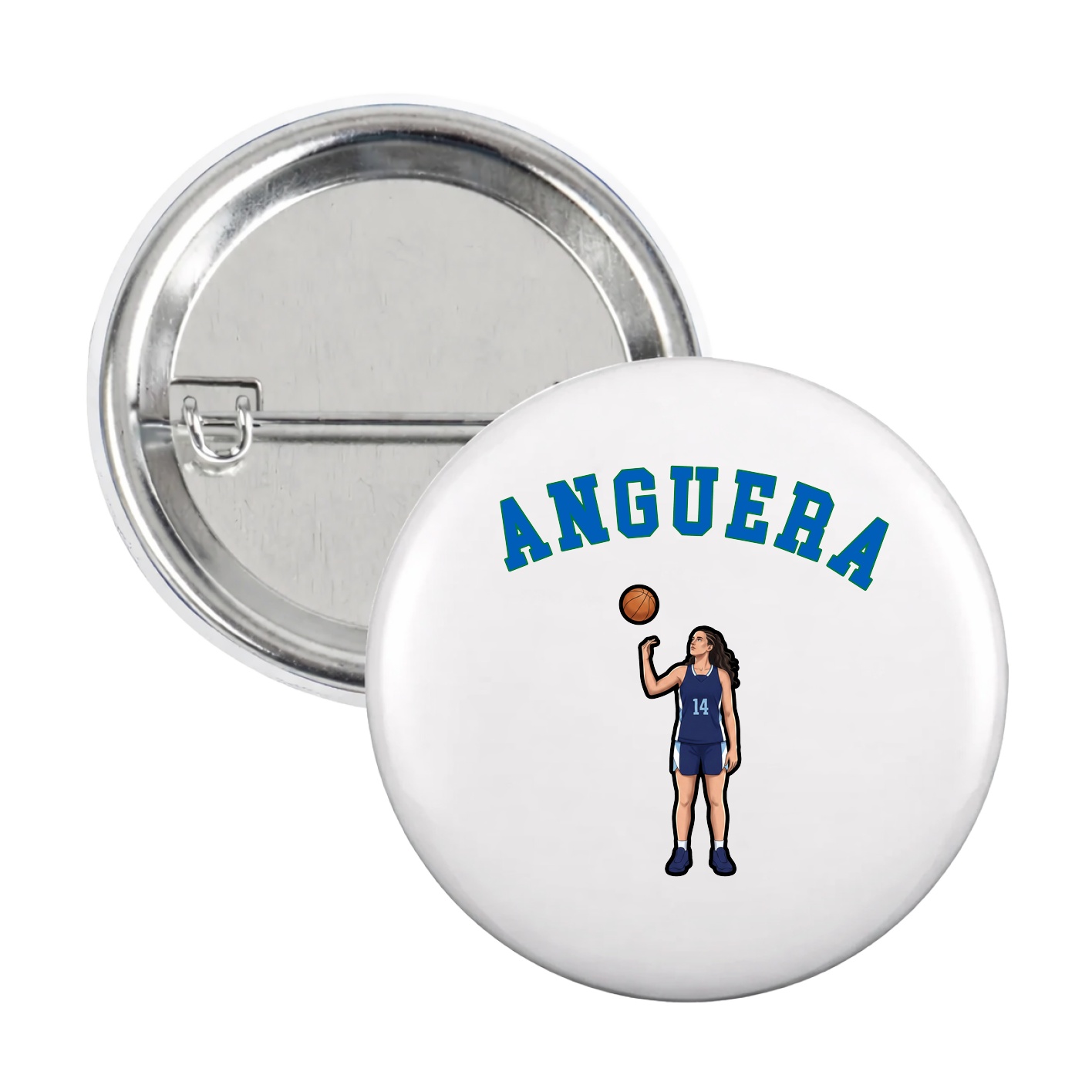 Game Day Button — Shirsey Arch in White