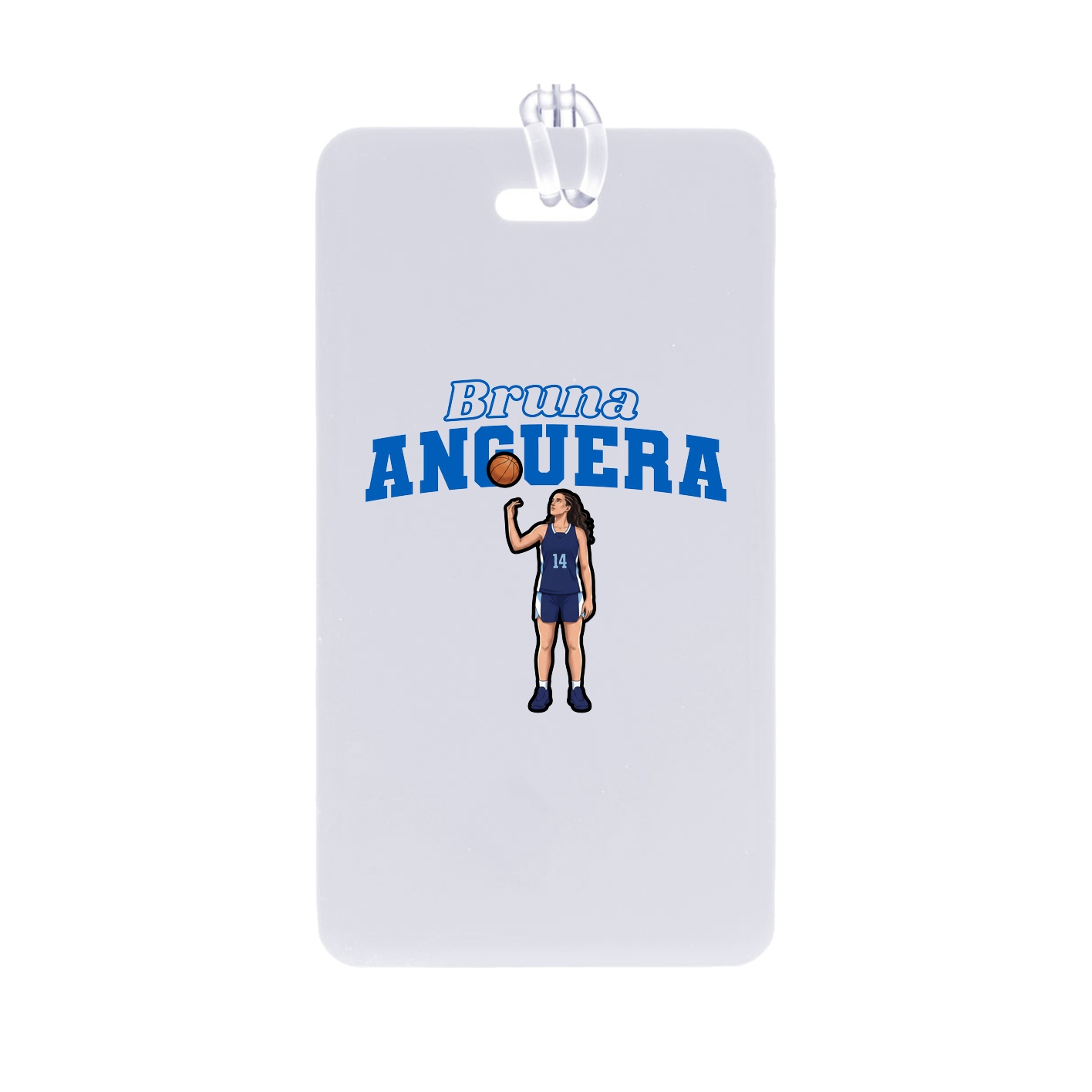 Bag Tag — Name Arch in Classic