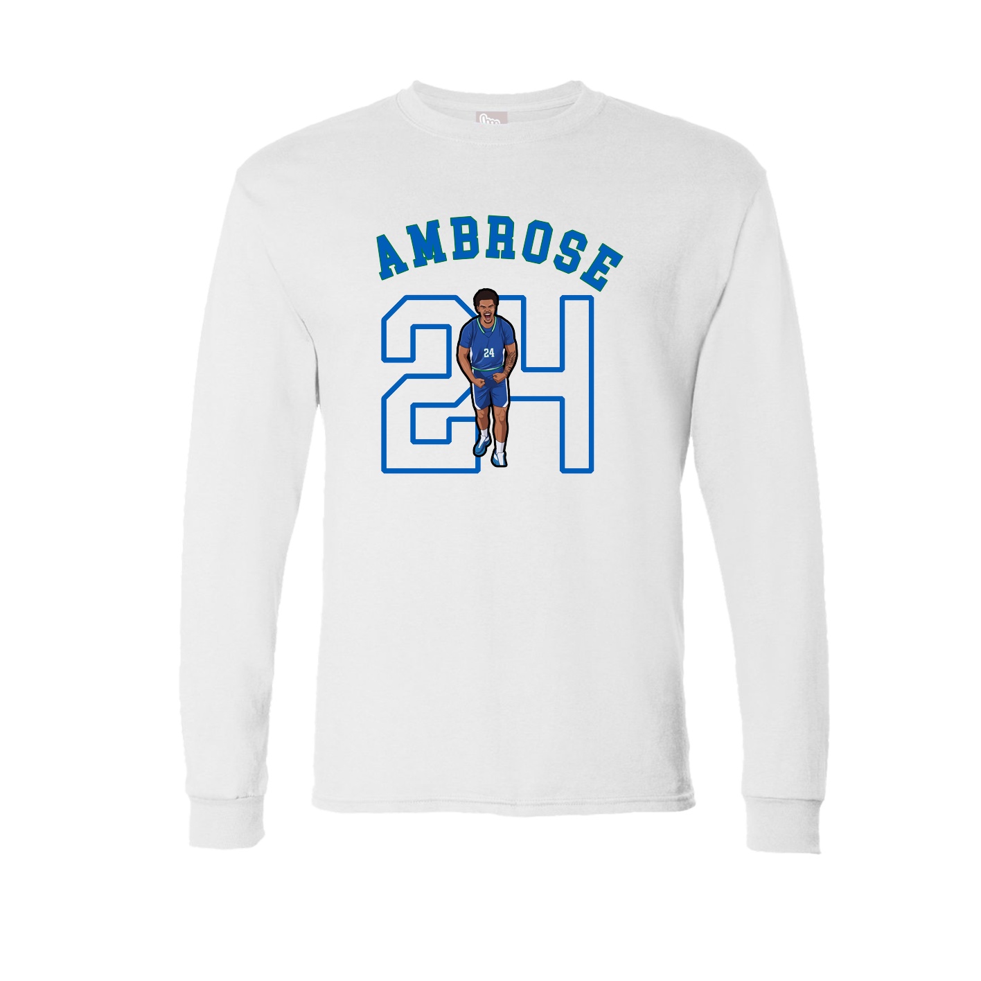 Long Sleeve Tee — Shirsey Arch in White