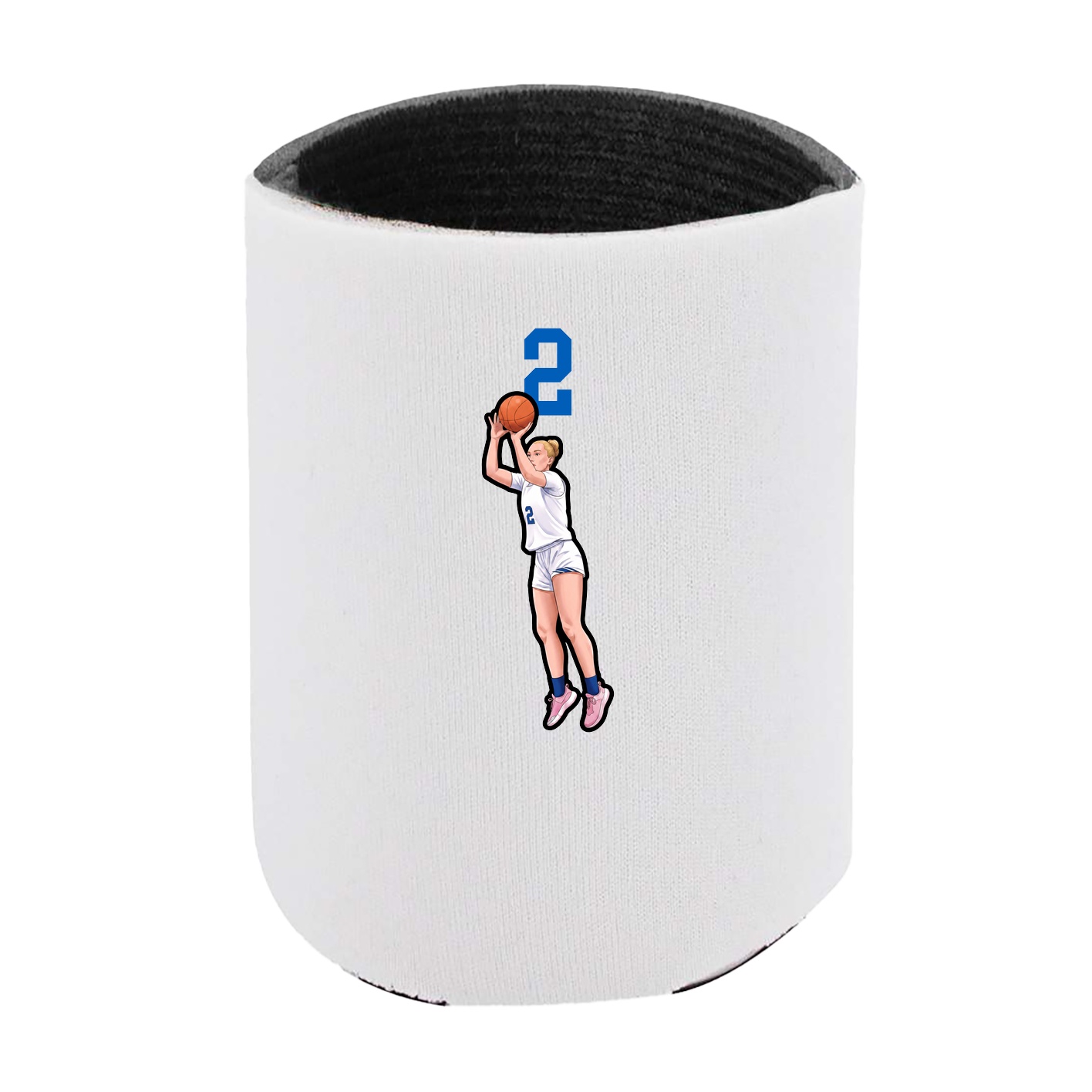 Can Holder — Number Top in White