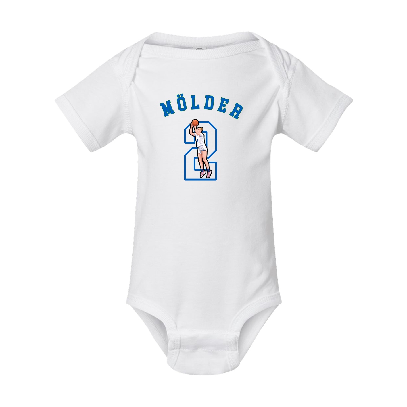 Baby Onesie — Shirsey Arch in White