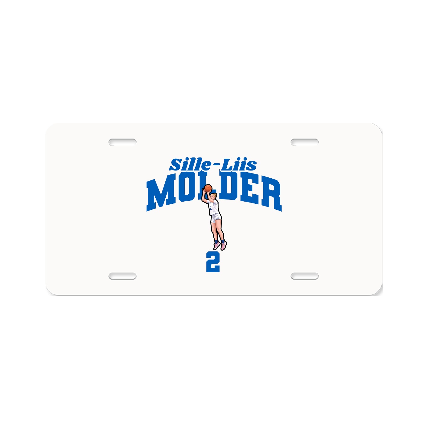 License Plate — Signature Arch in Classic