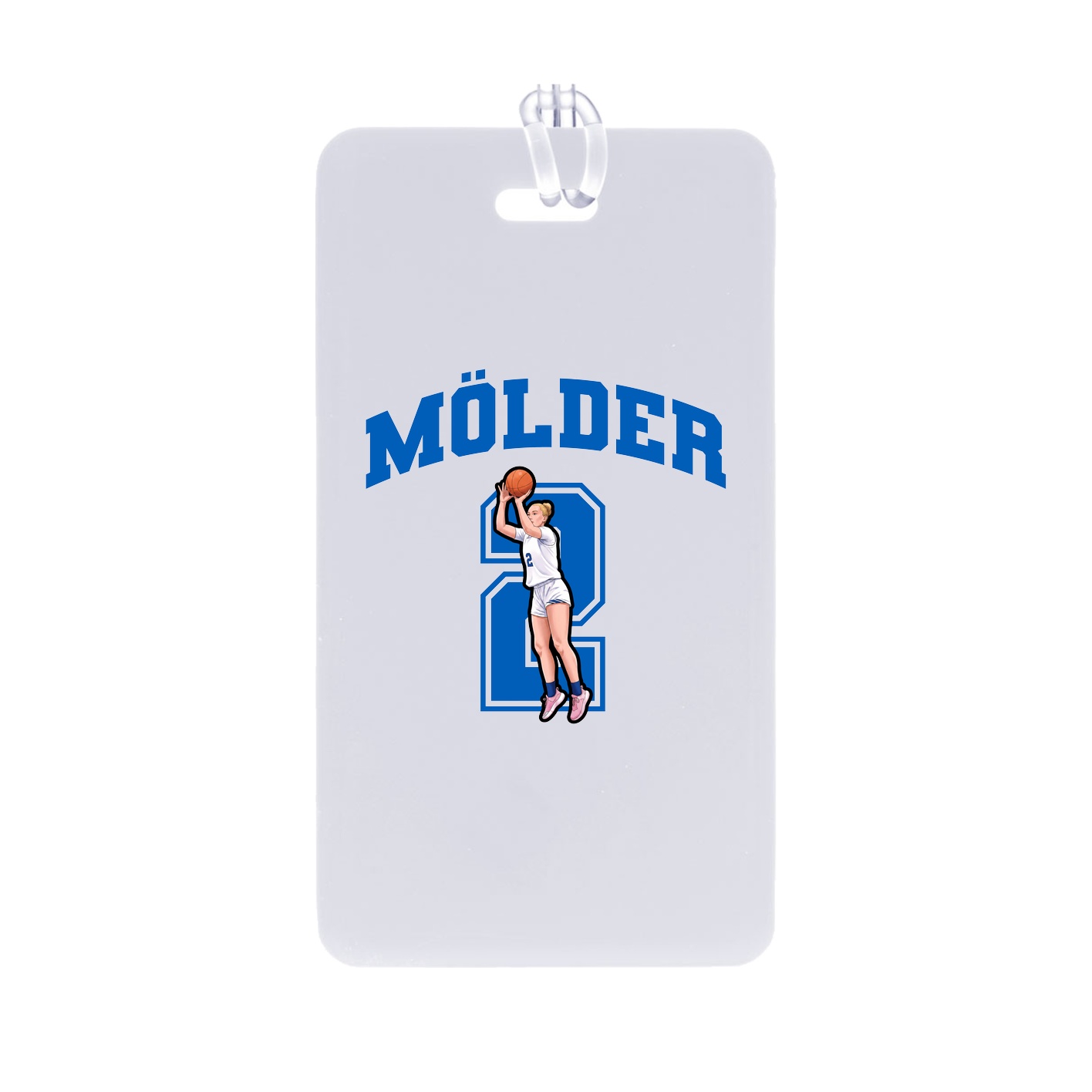 Bag Tag — Number in Classic