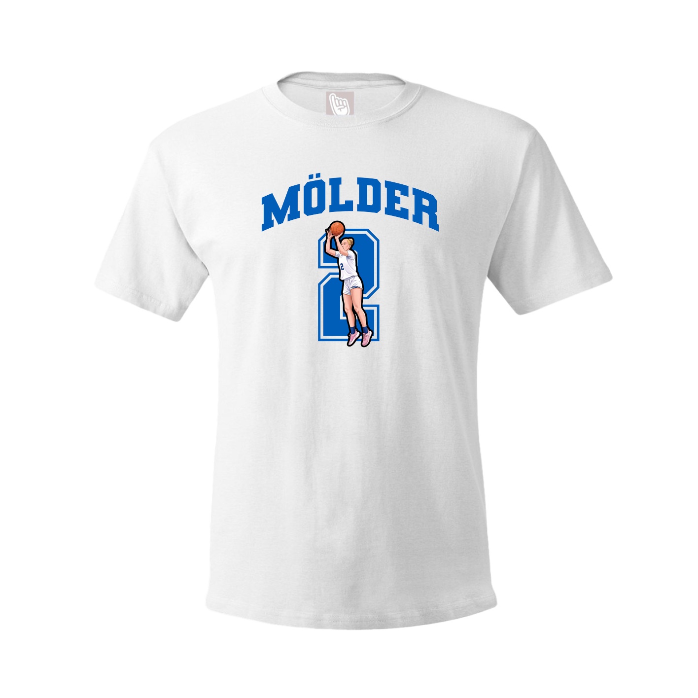 Tee — Number in White