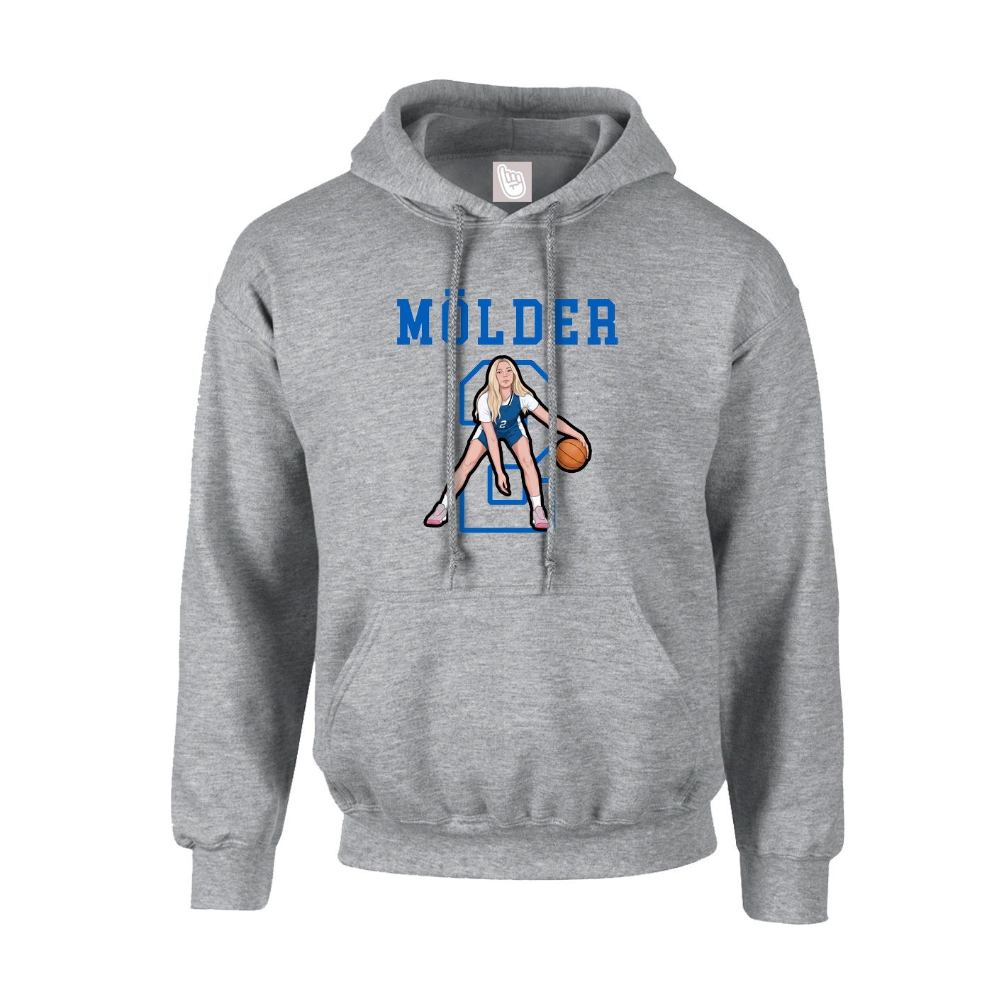 Youth Hoodie — Shirsey in Grey