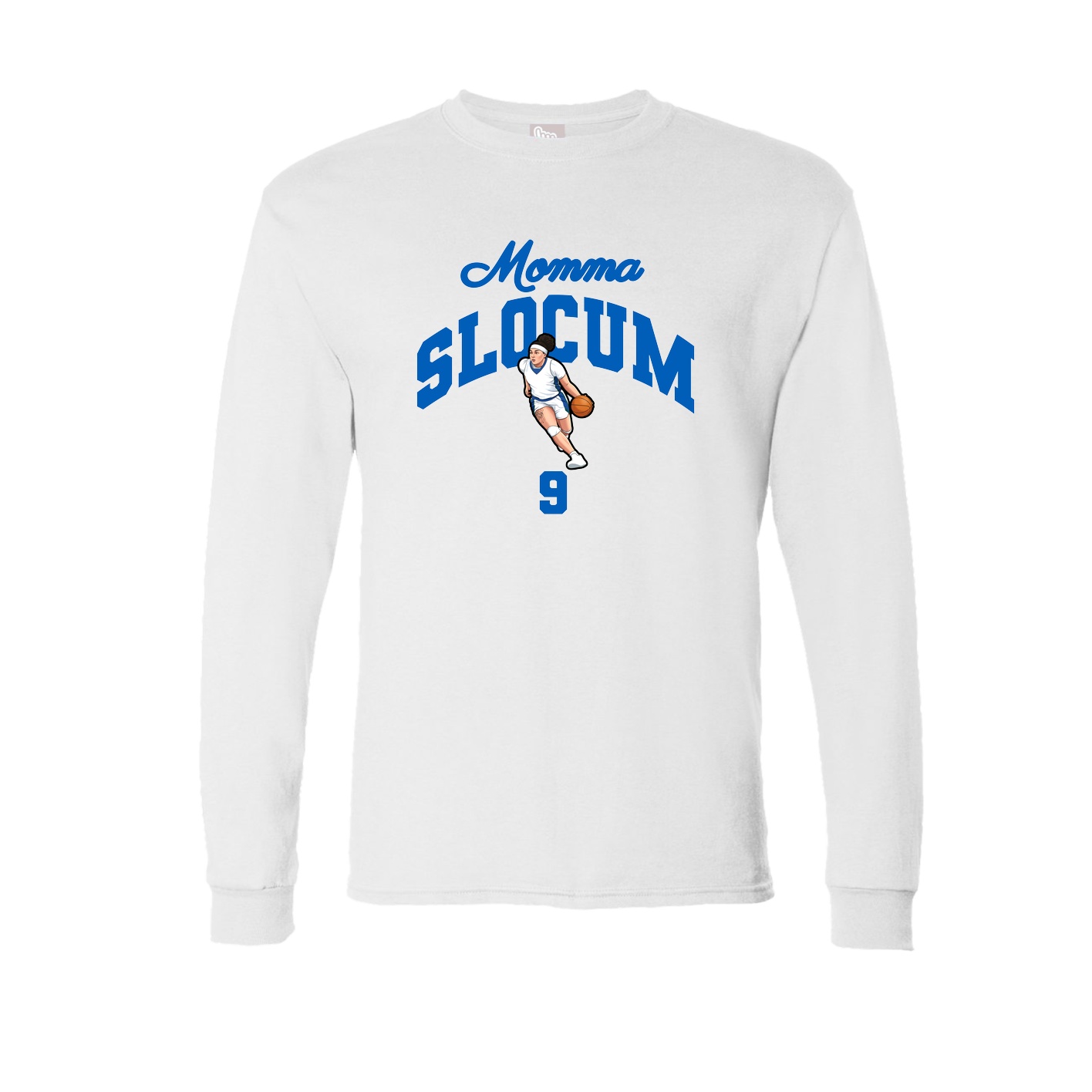 Long Sleeve Tee — Mothers Day Arch in White