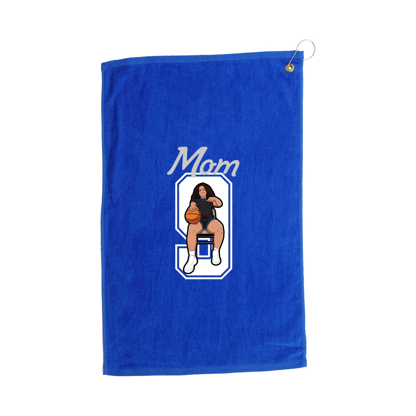 Golf Towel — Mothers Day Shirsey in Royal