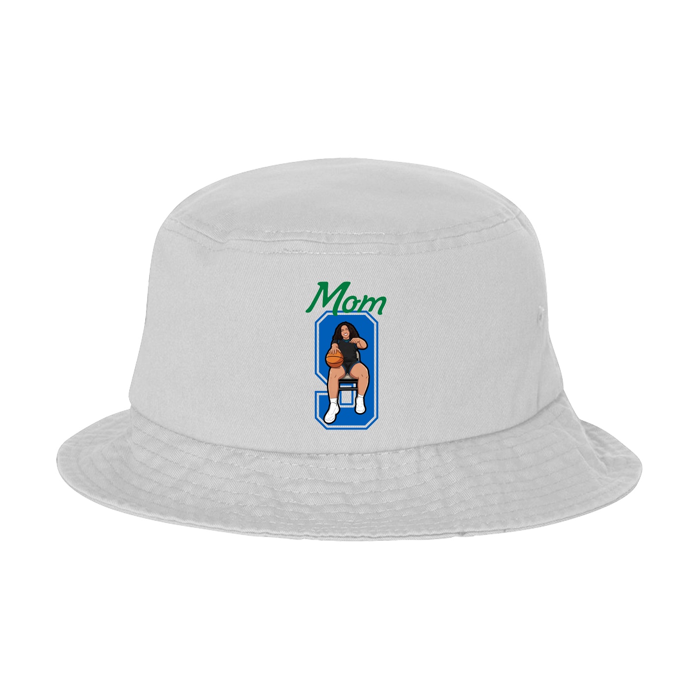 Bucket Cap — Mothers Day Shirsey in White