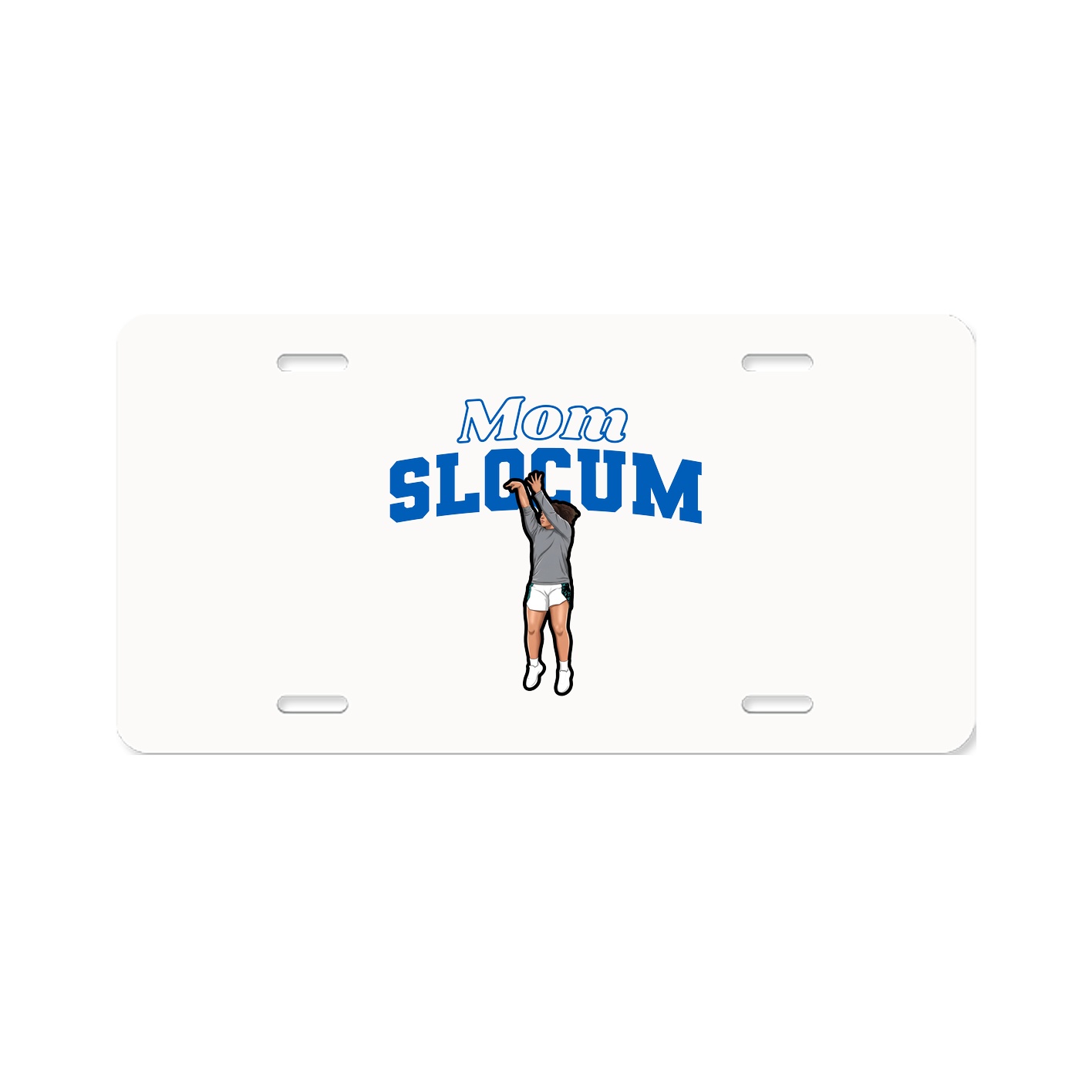 License Plate — Mothers Day Block in Classic